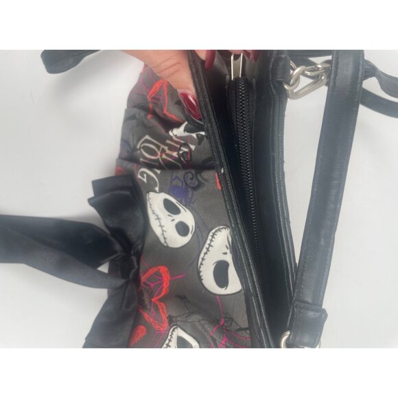"Nightmare Before Christmas" Crossbody Bag Goth Grunge Small Halloween Handbag - Picture 4 of 8